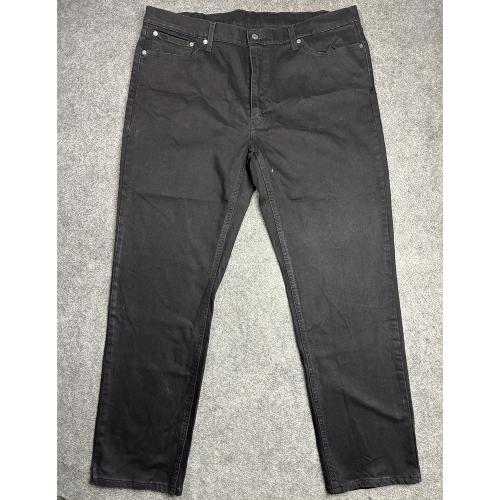 Levi's 541 Athletic Taper Men's Jeans 40x32 Black Stretch Denim